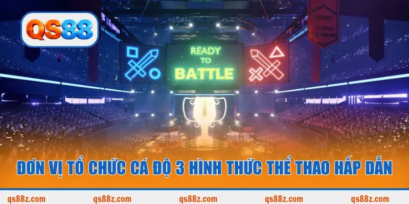 Đơn vị tổ chức cá độ 3 hình thức thể thao hấp dẫn