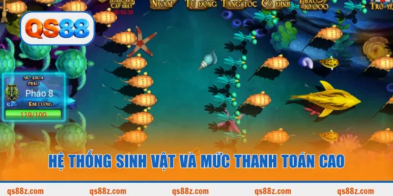 Hệ thống sinh vật và mức thanh toán cao